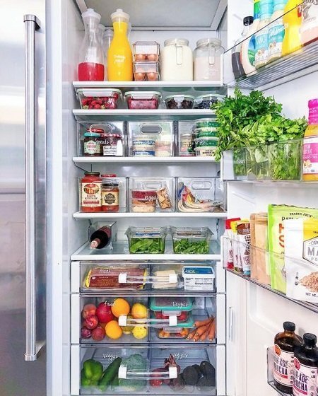  - Как организовать продукты в холодильнике так, чтобы они оставались свежими в праздничные дни и не только?