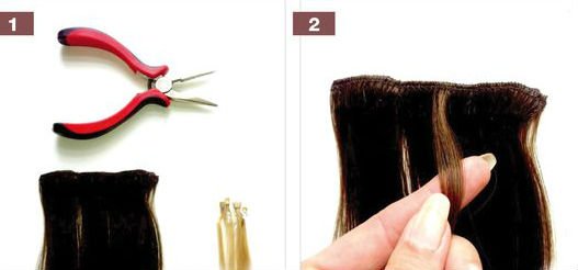  - Японский метод наращивания волос на кольцах ring star